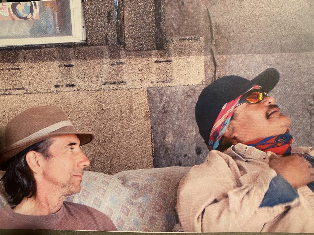 Mark with John Benally on Big Mountain
