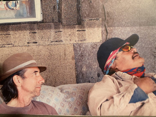 Mark with John Benally on Big Mountain